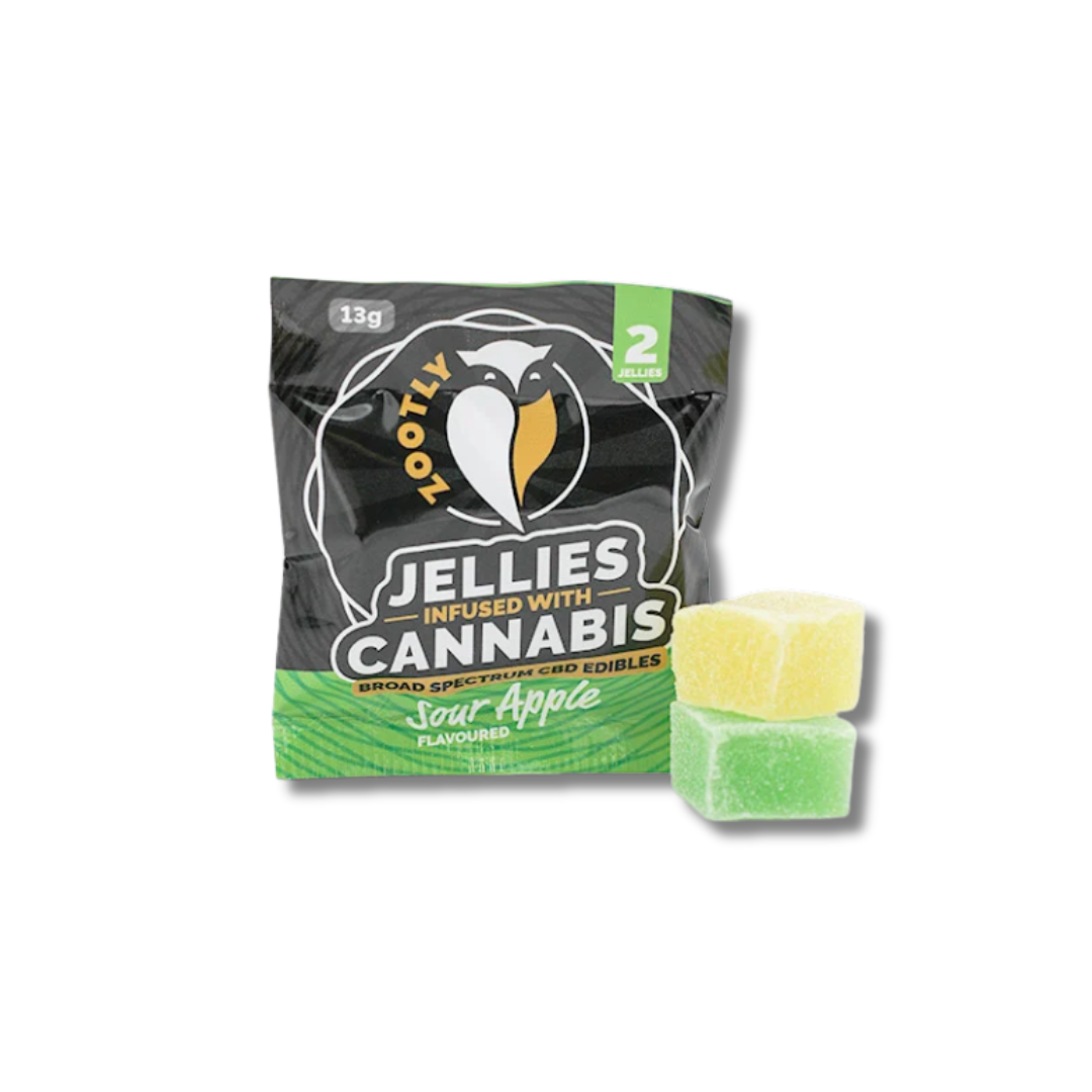 CBD Jellies Sachet – Sour Apple