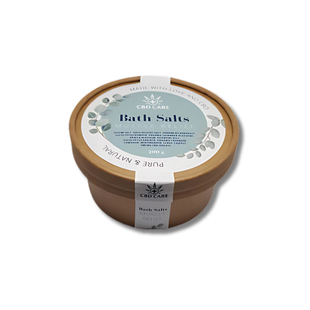 CBD Bath Salts for Muscle Relief - Remedy Bay
